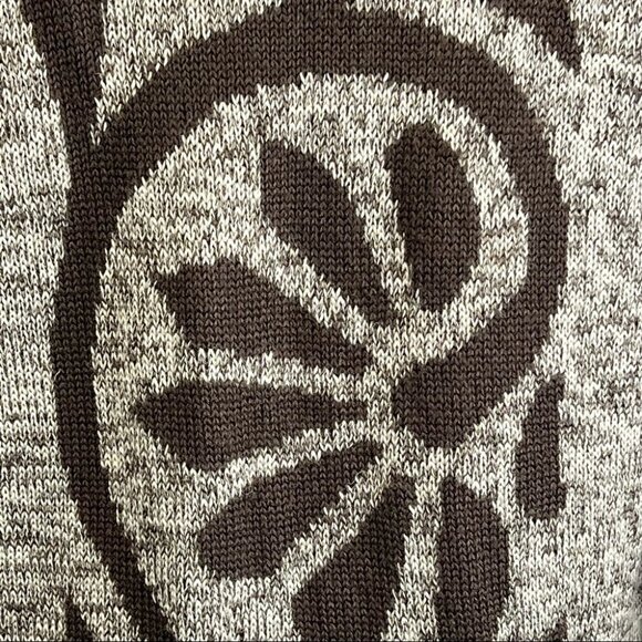 ETERNAL SUNSHINE CREATIONS Boho Print Wool Blend Open Cardigan P - Picture 6 of 11